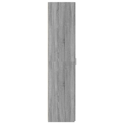 Highboard Grey Sonoma 40x42.5x185 cm Engineered Wood