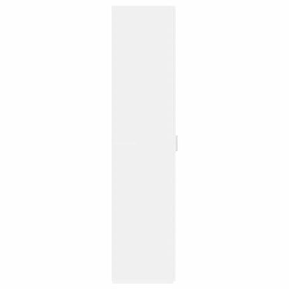 Highboard White 45x42.5x185 cm Engineered Wood