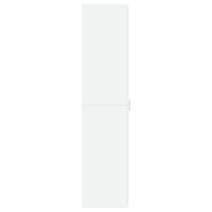 Highboard White 45x42,5x185 cm Engineered Wood