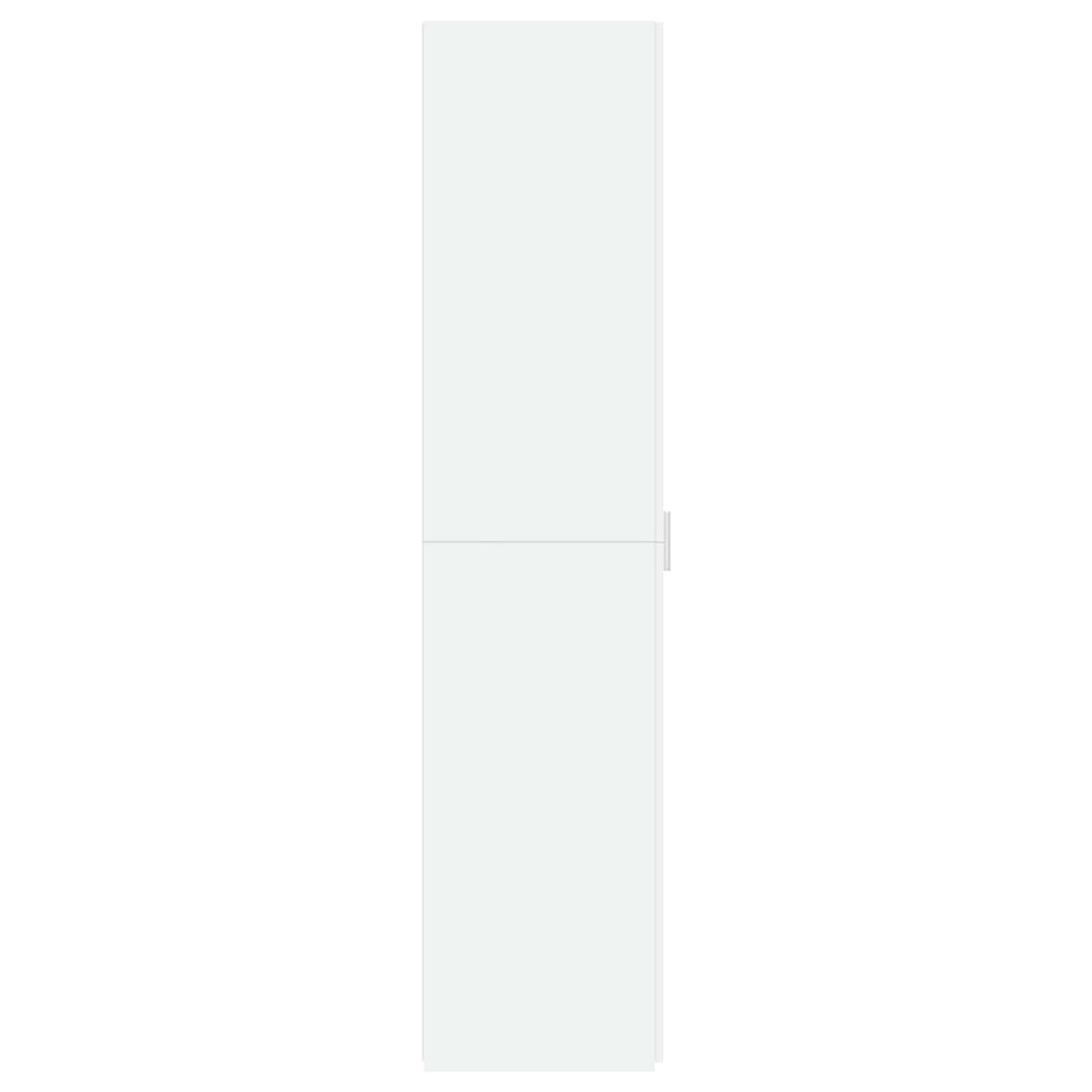 Highboard White 45x42,5x185 cm Engineered Wood