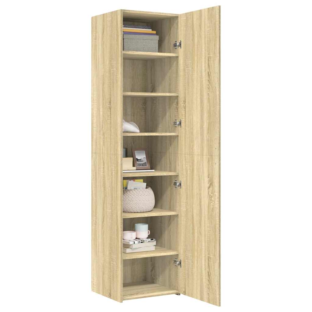 Highboard Sonoma Oak 45x42.5x185 cm Engineered Wood