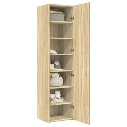 Highboard Sonoma Oak 45x42.5x185 cm Engineered Wood