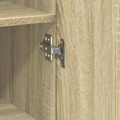Highboard Sonoma Oak 45x42.5x185 cm Engineered Wood