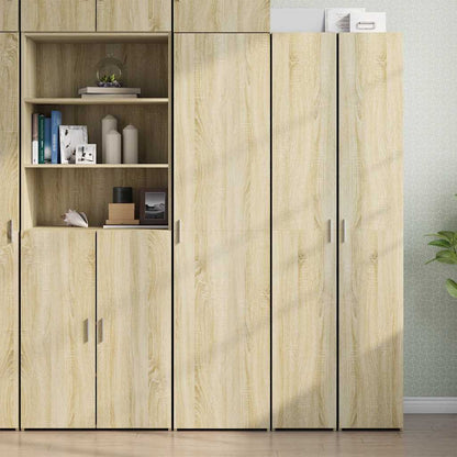 Highboard Sonoma Oak 45x42.5x185 cm Engineered Wood