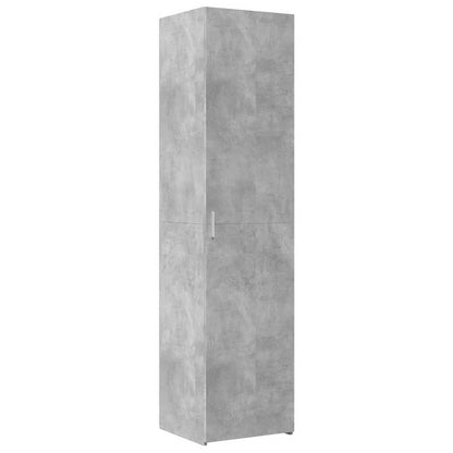 Highboard Concrete Grey 45x42.5x185 cm Engineered Wood