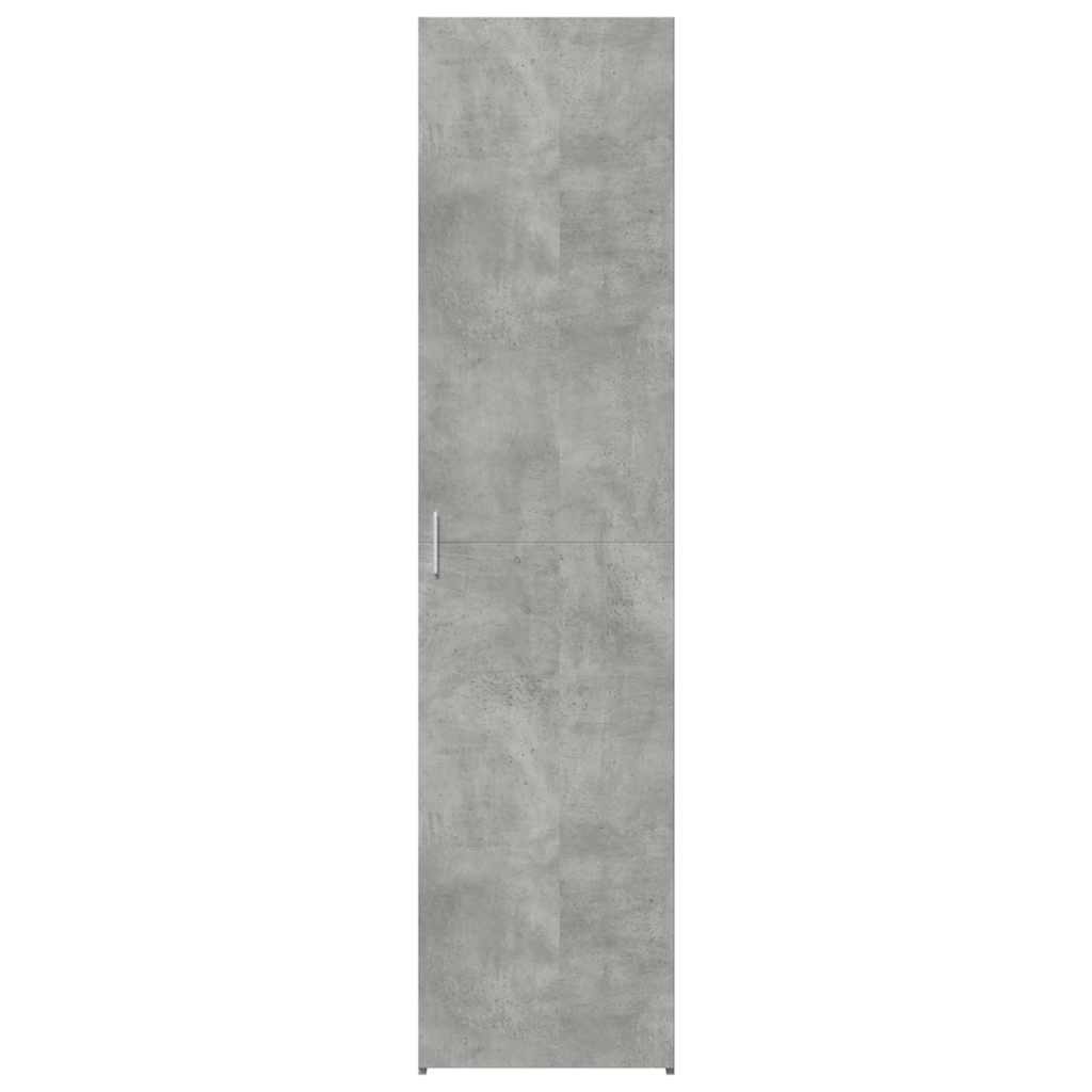 Highboard Concrete Grey 45x42.5x185 cm Engineered Wood