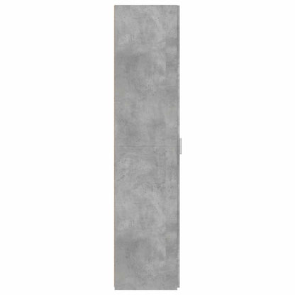 Highboard Concrete Grey 45x42.5x185 cm Engineered Wood