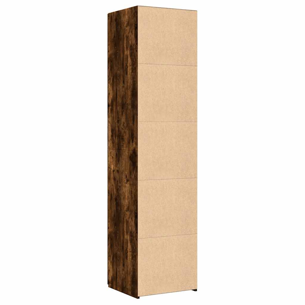Highboard Smoked Oak 45x42.5x185 cm Engineered Wood
