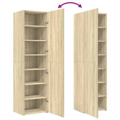 Highboard Sonoma Oak 50x42.5x185 cm Engineered Wood