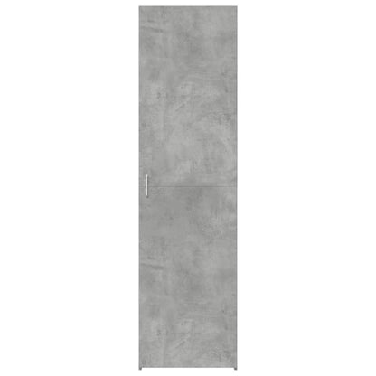 Highboard Concrete Grey 50x42.5x185 cm Engineered Wood