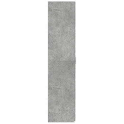 Highboard Concrete Grey 50x42.5x185 cm Engineered Wood