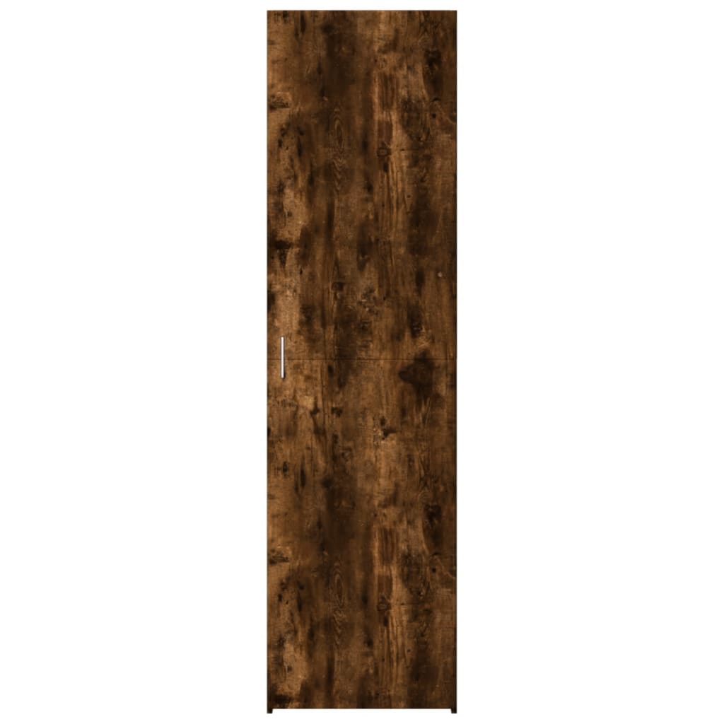 Highboard Smoked Oak 50x42.5x185 cm Engineered Wood