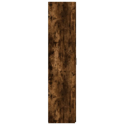 Highboard Smoked Oak 50x42.5x185 cm Engineered Wood