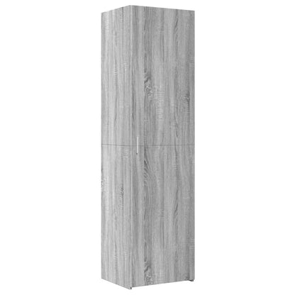 Highboard Grey Sonoma 50x42,5x185 cm Engineered Wood