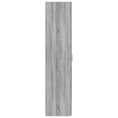 Highboard Grey Sonoma 50x42,5x185 cm Engineered Wood