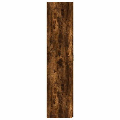 Highboard Smoked Oak 70x42.5x185 cm Engineered Wood