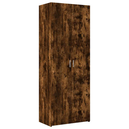 Highboard Smoked Oak 70x42.5x185 cm Engineered Wood