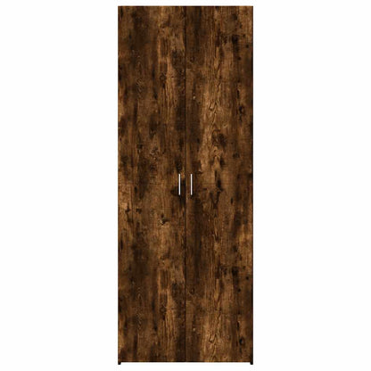 Highboard Smoked Oak 70x42.5x185 cm Engineered Wood