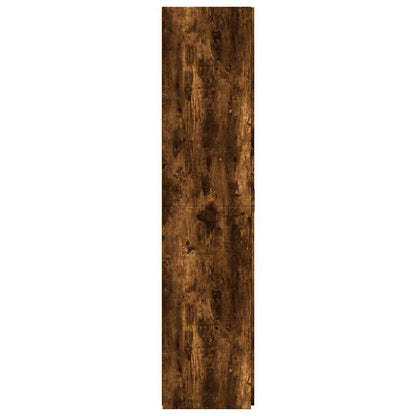 Highboard Smoked Oak 70x42.5x185 cm Engineered Wood