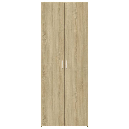 Highboard Sonoma Oak 80x42.5x185 cm Engineered Wood