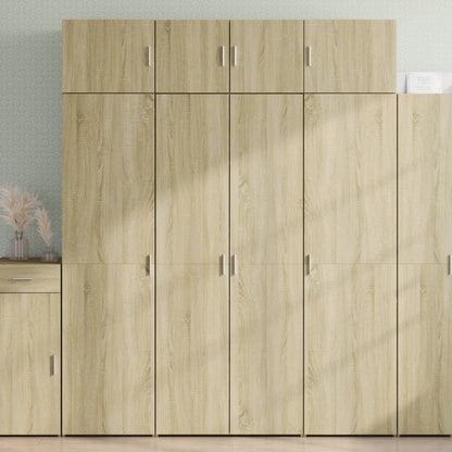 Highboard Sonoma Oak 80x42.5x185 cm Engineered Wood