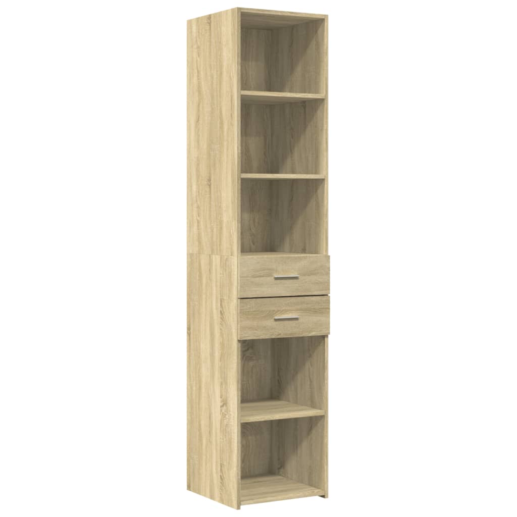 Highboard Sonoma Oak 40x42,5x185 cm Engineered Wood