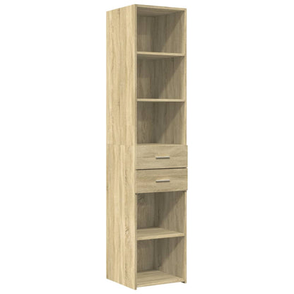Highboard Sonoma Oak 40x42,5x185 cm Engineered Wood