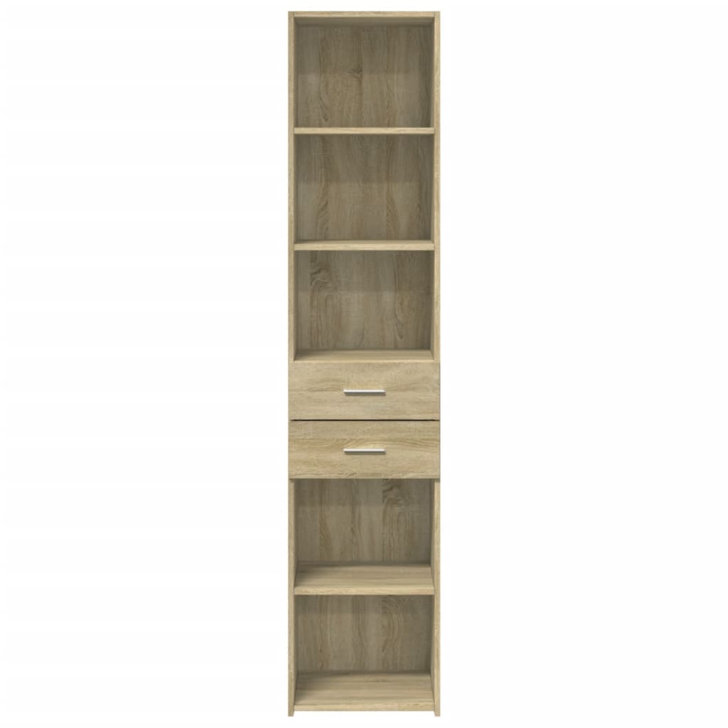 Highboard Sonoma Oak 40x42,5x185 cm Engineered Wood
