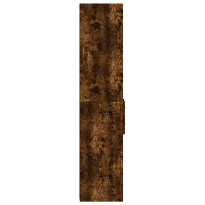 Highboard Smoked Oak 40x42,5x185 cm Engineered Wood