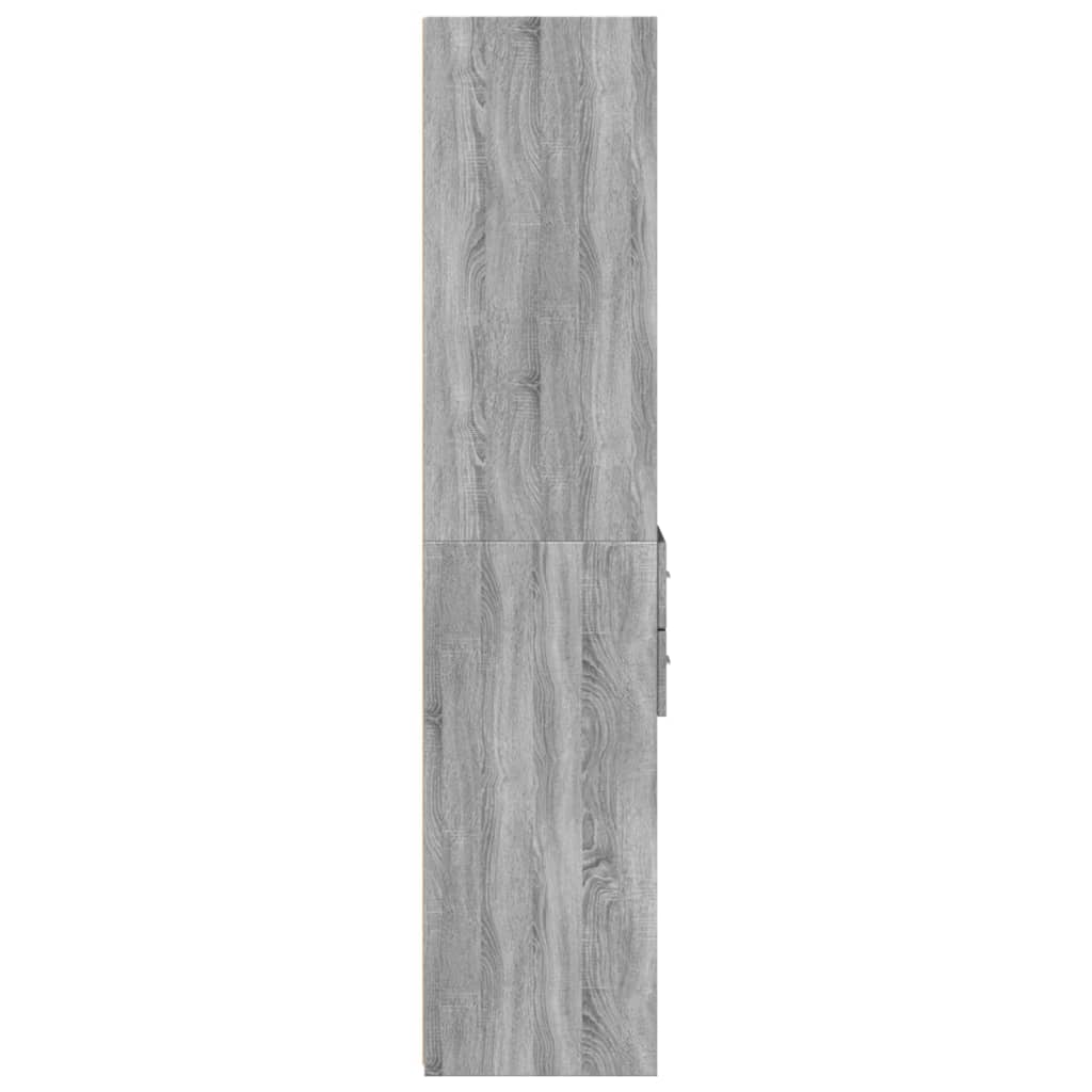 Highboard Grey Sonoma 40x42,5x185 cm Engineered Wood