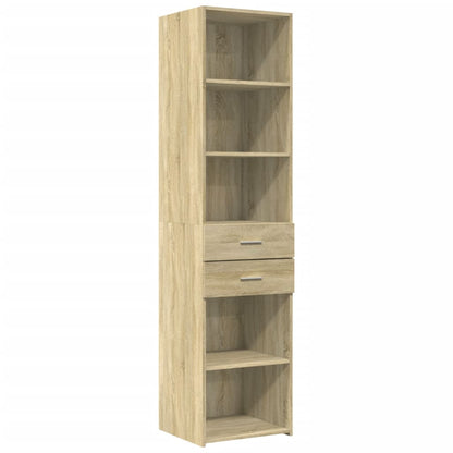 Highboard Sonoma Oak 45x42,5x185 cm Engineered Wood