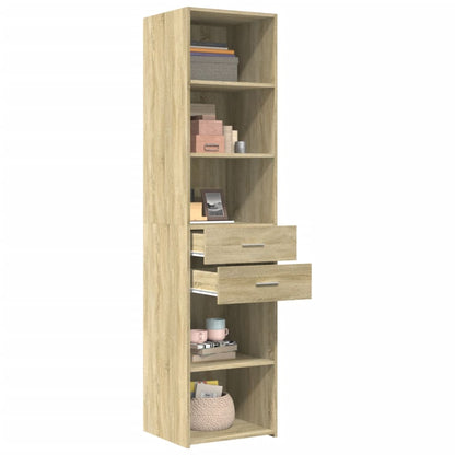 Highboard Sonoma Oak 45x42,5x185 cm Engineered Wood