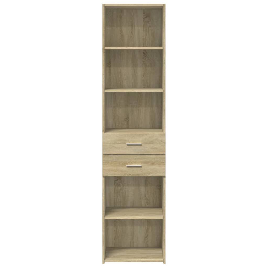Highboard Sonoma Oak 45x42,5x185 cm Engineered Wood