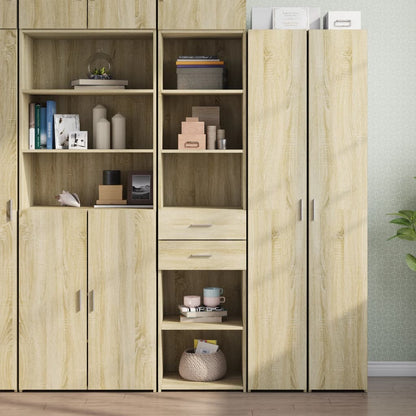 Highboard Sonoma Oak 45x42,5x185 cm Engineered Wood