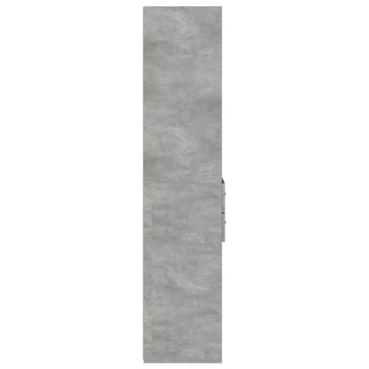 Highboard Concrete Grey 45x42,5x185 cm Engineered Wood