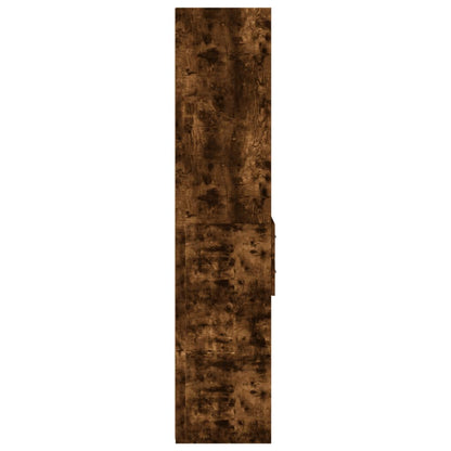 Highboard Smoked Oak 45x42,5x185 cm Engineered Wood