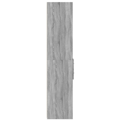 Highboard Grey Sonoma 45x42,5x185 cm Engineered Wood