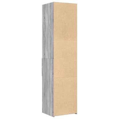 Highboard Grey Sonoma 45x42,5x185 cm Engineered Wood