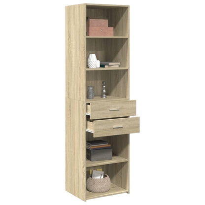 Highboard Sonoma Oak 50x42,5x185 cm Engineered Wood