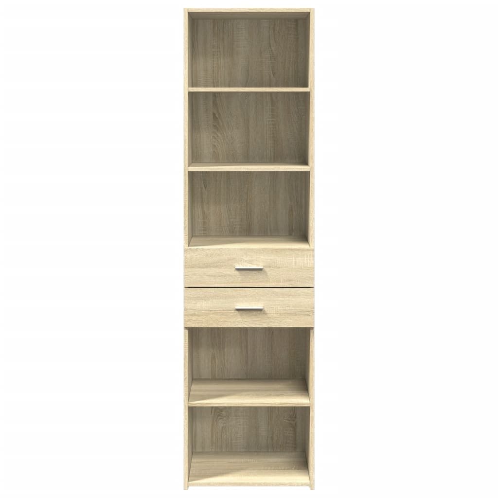 Highboard Sonoma Oak 50x42,5x185 cm Engineered Wood