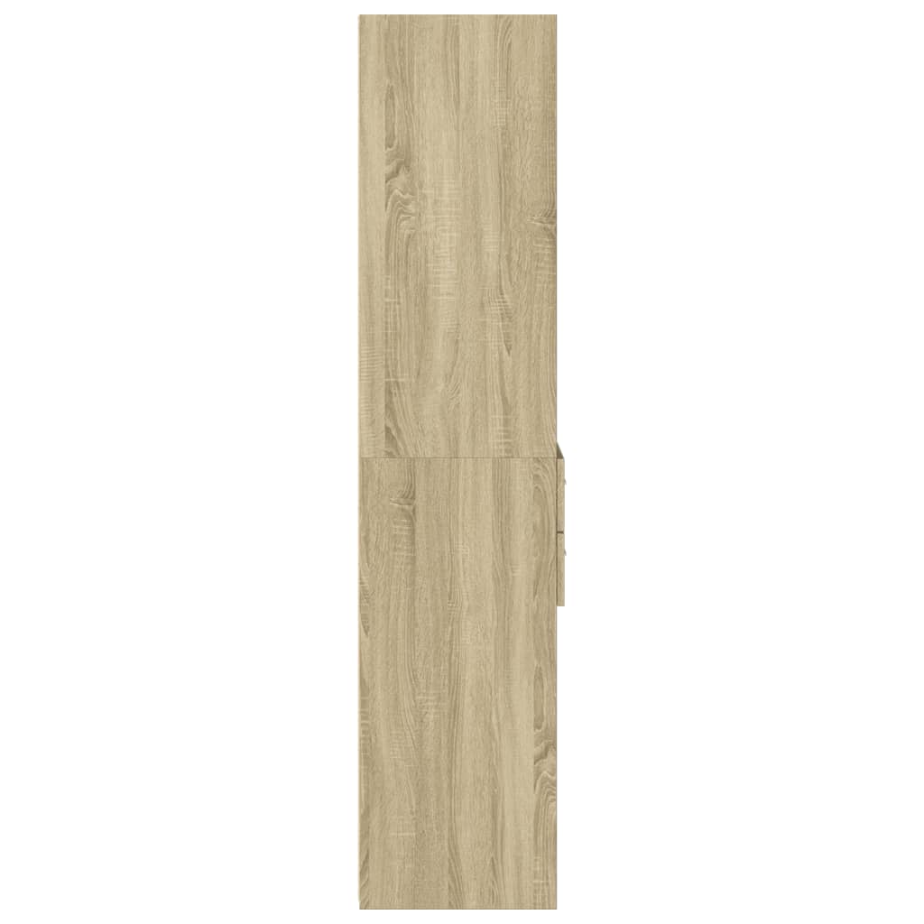 Highboard Sonoma Oak 50x42,5x185 cm Engineered Wood