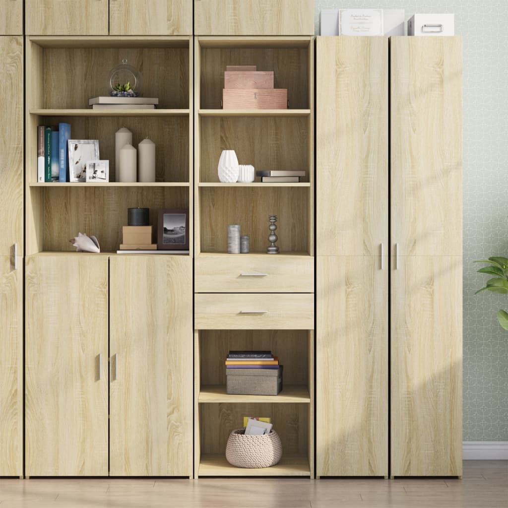 Highboard Sonoma Oak 50x42,5x185 cm Engineered Wood
