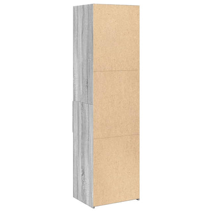 Highboard Grey Sonoma 50x42,5x185 cm Engineered Wood