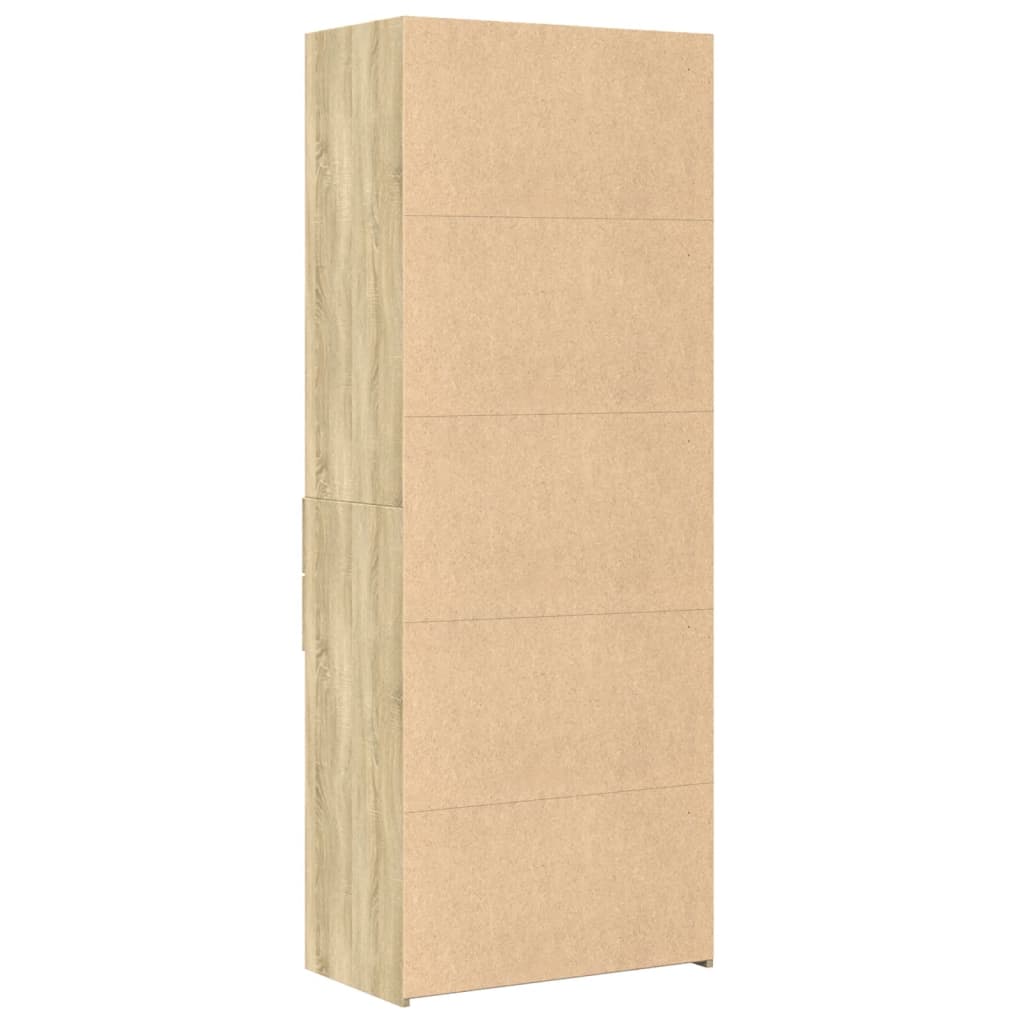 Highboard Sonoma Oak 70x42,5x185 cm Engineered Wood