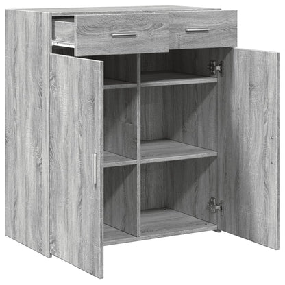 Sideboard Grey Sonoma 80x42.5x93 cm Engineered Wood