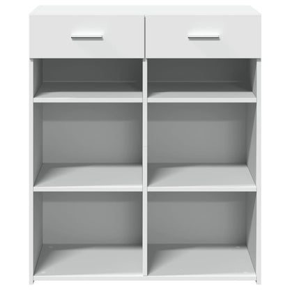 Sideboard White 80x42,5x93 cm Engineered Wood