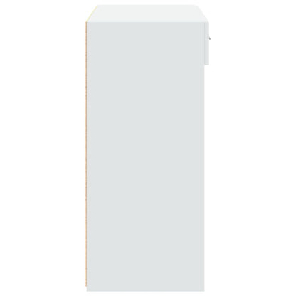 Sideboard White 80x42,5x93 cm Engineered Wood