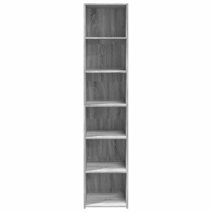 Highboard Grey Sonoma 40x41x185 cm Engineered Wood