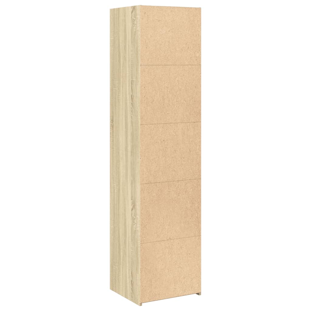 Highboard Sonoma Oak 45x41x185 cm Engineered Wood
