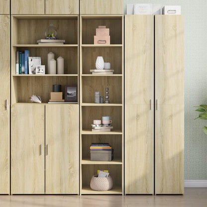 Highboard Sonoma Oak 45x41x185 cm Engineered Wood